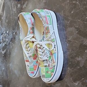 Vans x Peanuts comics shoe